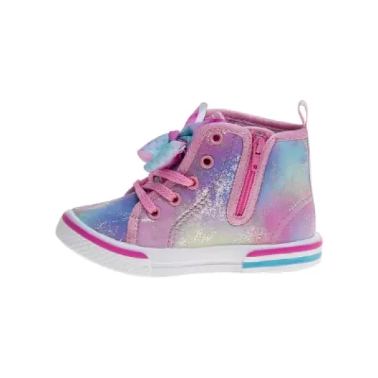 Laura Ashley Girls High-Top Canvas Sneakers (Toddler ) image {3}