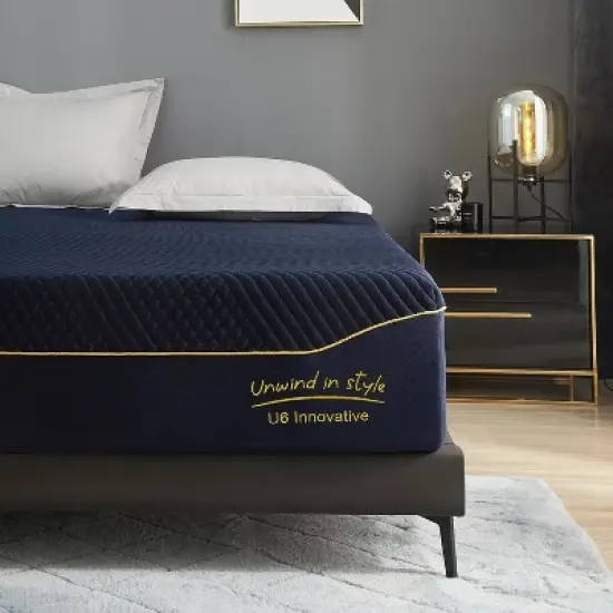 CSBDHOME 12 Inch Memory Foam Mattress Bed in A Box, Medium Firm with Removable Washable Cover image {1}