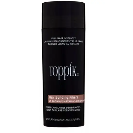 Toppik Hair Building Fibers, Fill In Fine or Thinning Hair Instantly Thicker, Fuller Looking Hair for Men & Women image {8}