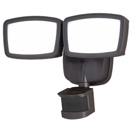 VAXCEL Integrated LED Motion Sensor Dusk to Dawn Outdoor Security Flood Light - 180 Range - 70 Ft image {8}