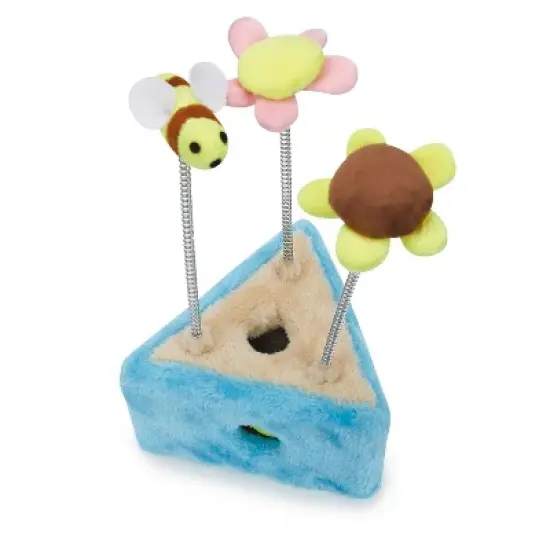Savvy Tabby Bee-Utiful Flower Scratcher Cat Toy image {2}
