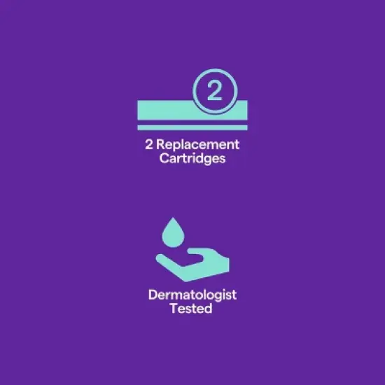 Precision Women's 5-Blade Body Razor System + 2 Refills - up&up&trade; image {4}