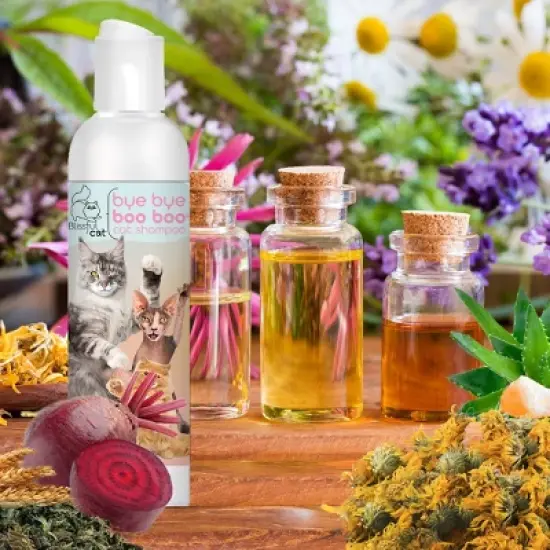 The Blissful Cat Bye Bye Boo Boo Cat Shampoo image {3}