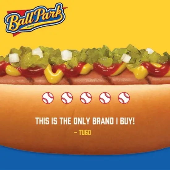 Ball Park Bun Size Franks - 15oz/8ct image {6}