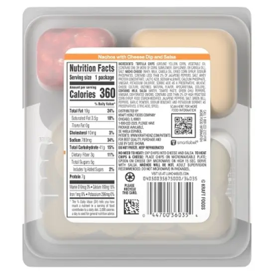 Lunchables Nachos Cheese Dip & Salsa - 4.4oz image {7}