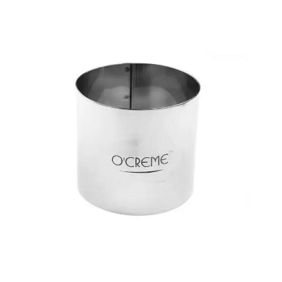 O'Creme Cake Ring, Stainless Steel, Round, 3" Dia x 3" High image {3}