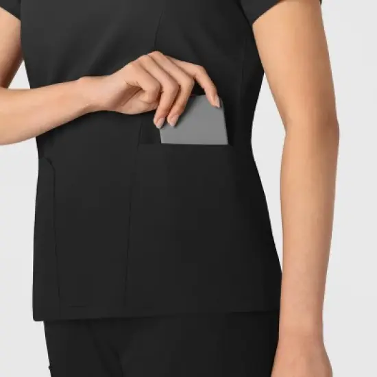 Wink Boundless Women's 2-Pocket V-Neck Scrub Top image {6}