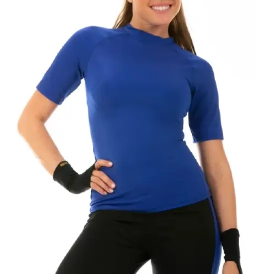 InstantFigure Activewear Compression Short Sleeve Top AWT025 image {9}