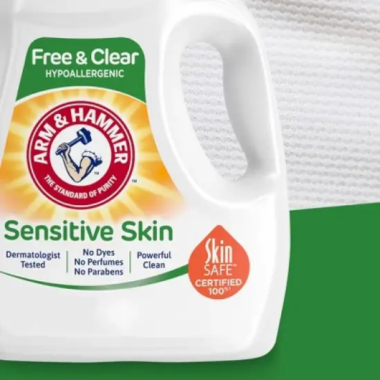 Arm Hammer Sensitive Liquid Laundry Detergent - Free & Clear image {3}