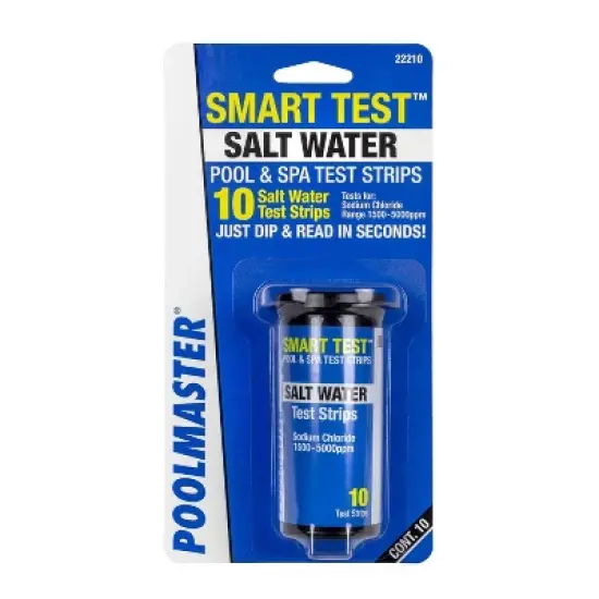 Poolmaster Salt Water Swimming Pool Test Strips - 10pc image {5}