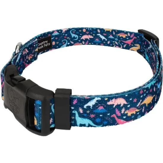 Country Brook Petz Deluxe Dinosaurs Dog Collar and Leash image {2}