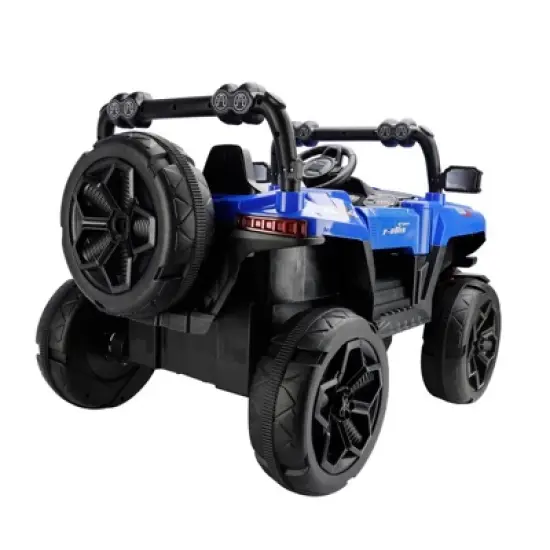 Topteng 4 Wheel 12V Electric Kid Ride On Truck Toy Car With Remote Control image {1}