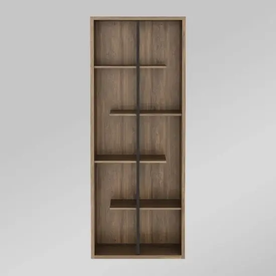 Standard 5 Tier Wooden Bookcase - Techni Mobili image {2}