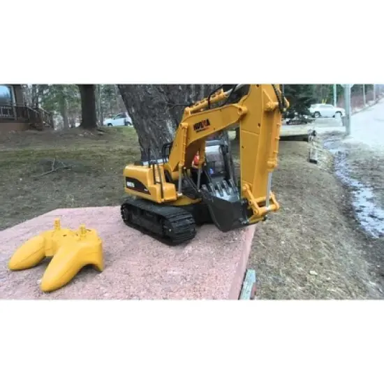 Big Daddy Super Powerful Full Functional DIE-CAST 15 Channel Professional Remote Control Excavator Tractor image {7}