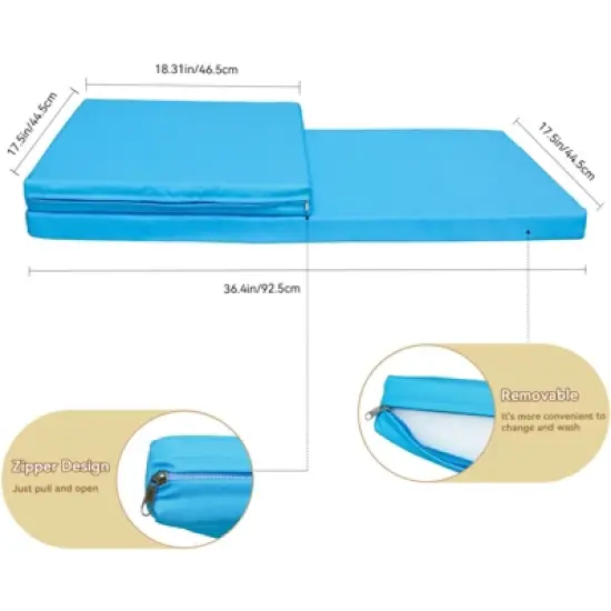 FIONECA 4-Piece Outdoor PE Rattan Sofa Set with Coffee Table and Sapphire Blue Cushions image {6}