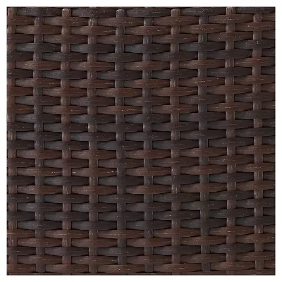 Catalina 4pc Outdoor Wicker Seating Set - Sand - Crosley image {7}