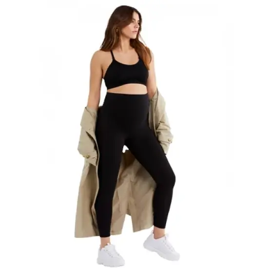 cLUXEssentials Secret Fit Belly Ultra Soft Maternity Leggings | A Pea in the Pod image {7}