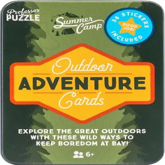 Professor Puzzle USA, Inc. Outdoor Adventure Card Game image {1}
