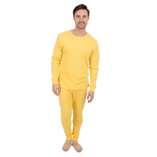 Leveret Mens Two Piece Cotton Solid Boho Color Pajamas image {9}