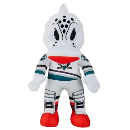 Bleacher Creatures Anaheim Ducks Wild Wing 10" Mascot Plush Figure (Teal Triangle Uniform) image {6}