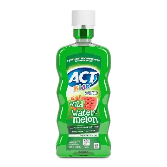ACT Kids Wild Watermelon Anticavity Fluoride Rinse Mouthwash - 16.9 floz image {4}