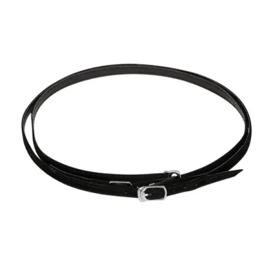 Allegra K Women's Adjustable Detachable Crossed Anti-Slip Shoe Straps for Heels with Buckle image {4}