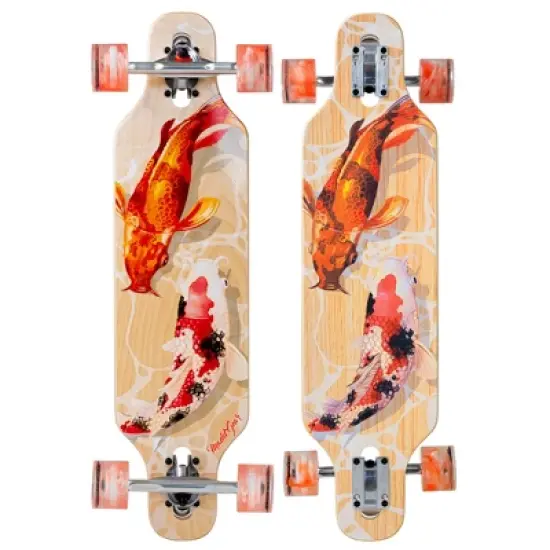 Madd Gear 31" Drop Through Longboard Skateboard 70mm Wheels ABEC-7 Bearings Maple Deck image {14}