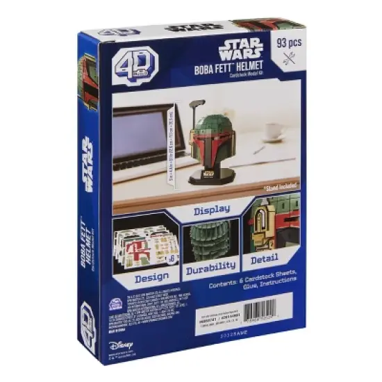 4D BUILD - Star Wars Boba Fett Model Kit Puzzle 93pc image {3}