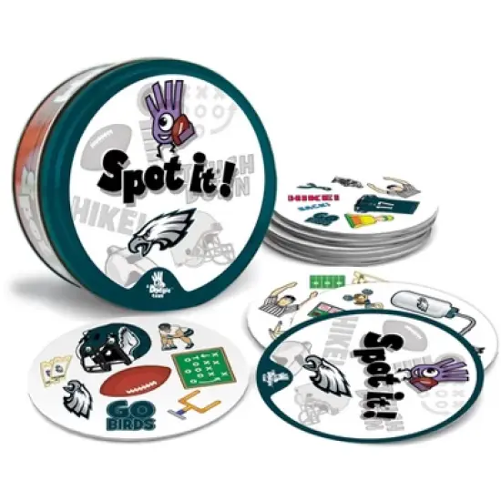 MasterPieces Officially Licensed NFL Philadelphia Eagles Spot It Game for Kids and Adults image {2}