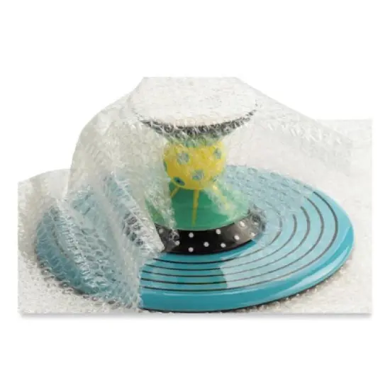 Universal Bubble Packaging, 0.5" Thick, 12" x 60 ft, Perforated Every 12", Clear image {5}