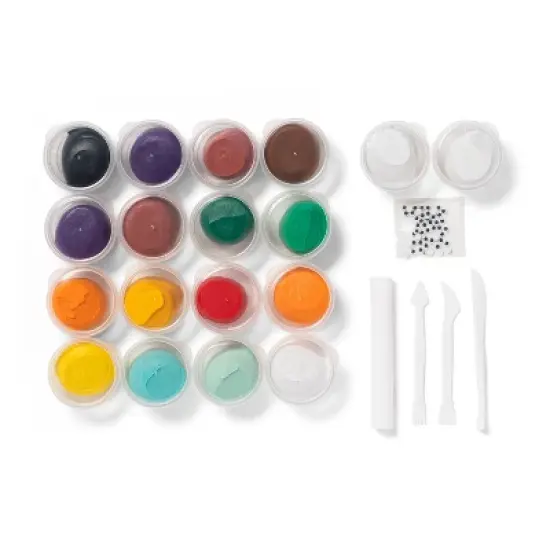 Clay Character Plastic Bucket Kit - Mondo Llama&trade; image {1}