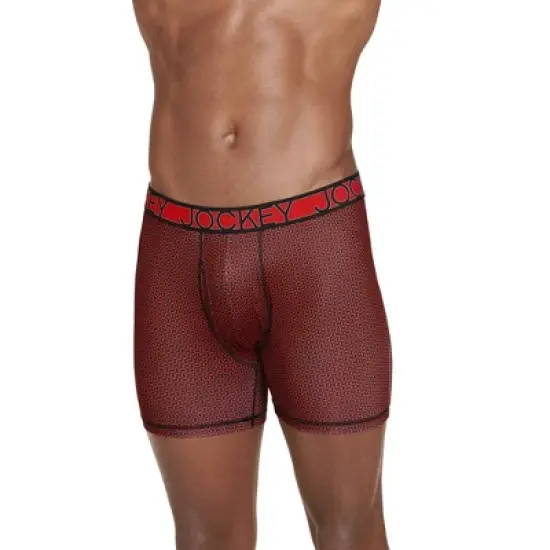 Jockey Men's Active Microfiber 5" Boxer Brief - 3 Pack image {1}