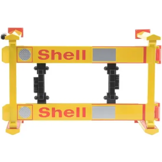 Adjustable Four Post Lift "Shell Oil" #2 for 1/18 Scale Diecast Model Cars by Greenlight image {5}