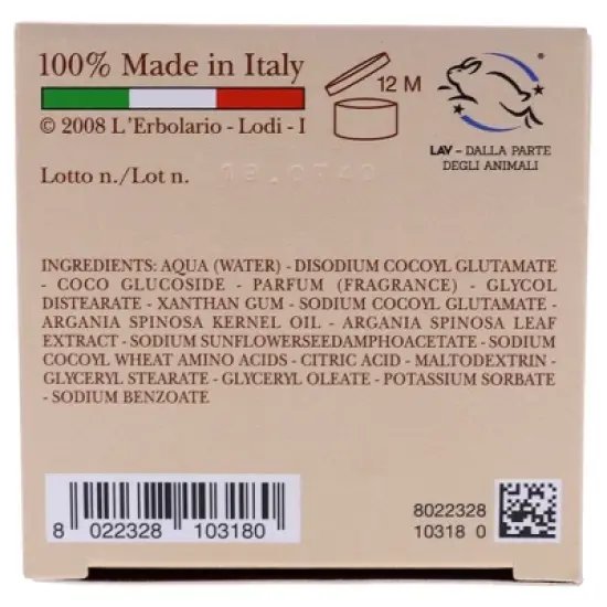 Argan Oil Shower Gel by LErbolario for Unisex - 8.4 oz Shower Gel image {5}