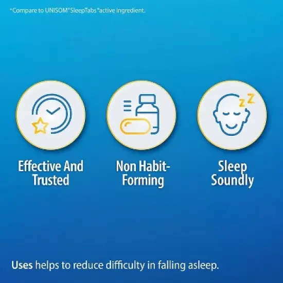 HealthA2Z &ndash; Sleep Aid Doxylamine Succinate 25 mg &ndash; 200 Tablets image {5}