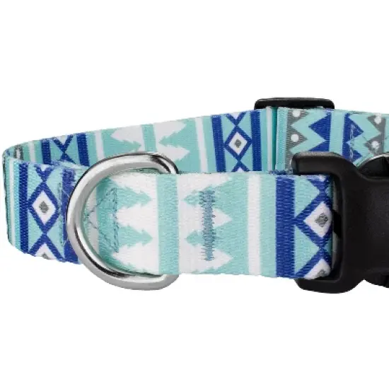 Country Brook Petz Deluxe Snowy Pines Dog Collar and Leash image {3}