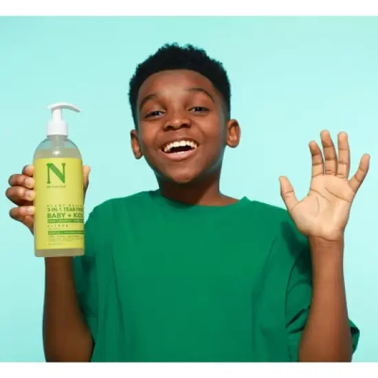 Dr. Natural 3-in-1 Tear-Free Baby Plus Kids Soap - Head-to-Toe Baby Soap and Baby Shampoo - Sensitive Skin Moisturizing Body Wash - Citrus - 16 oz image {4}