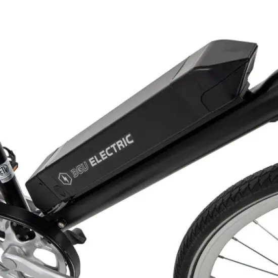 Huffy Montview Step Over Electric Bike - Black image {5}