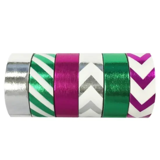 Wrapables Washi Masking Tape Collection, Premium Value Pack image {18}