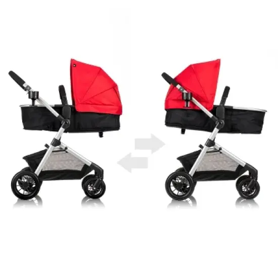 Evenflo Pivot Modular Travel System with LiteMax Infant Car Seat with Anti-Rebound Bar image {3}