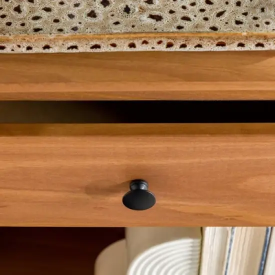 Stiva Classic Mid-Century Modern 1 Drawer Nightstand - Saracina Home image {6}