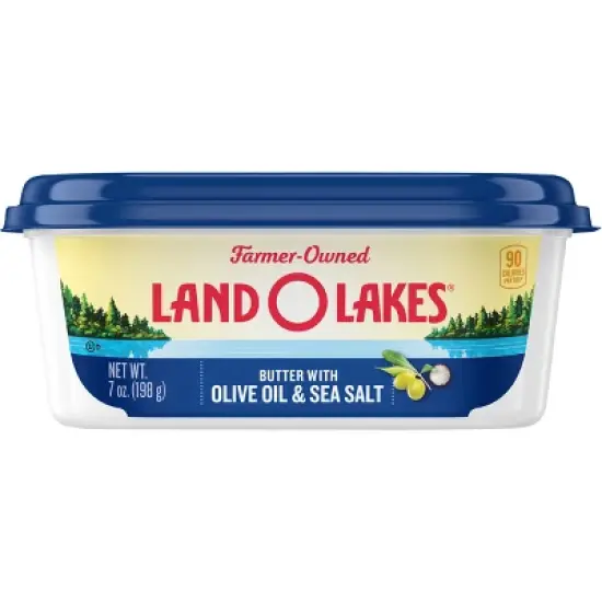 Land O Lakes Spreadable Butter with Olive Oil & Sea Salt image {7}