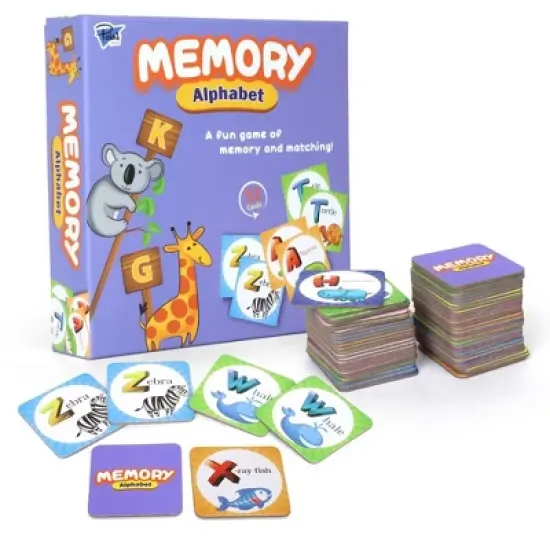 Adorable Memory Match Game (Alphabet Memory Match Game) image {1}