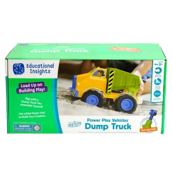 Educational Insights Design & Drill Dump Truck Toy, Ages 3+ image {4}