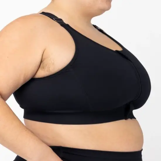 Superfit Hero Women's Plus Size Zip Front Sports Bra image {2}