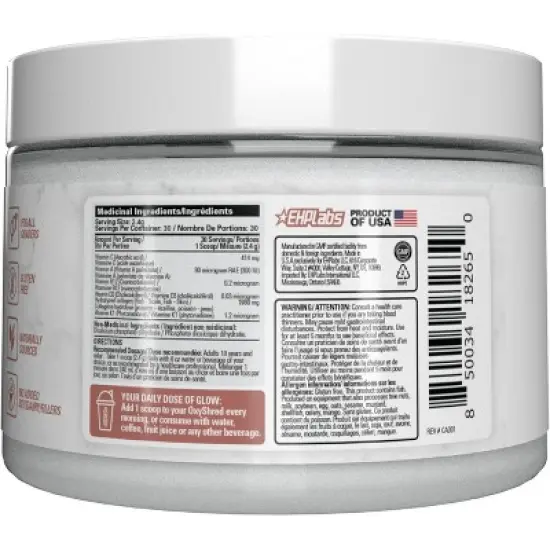 EHPlabs OxyGlow Unflavored Marine Collagen Powder &ndash; Supports Skin Elasticity, Hair Strength & Nail Growth &ndash; 30 Servings image {5}