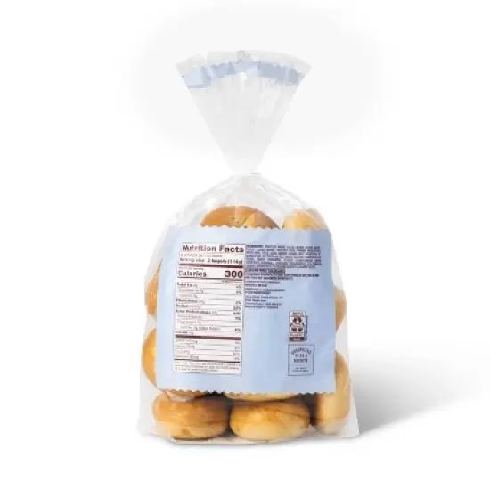 Plain Sliced Mini Bagels - 16oz/12ct - Favorite Day&trade; image {1}