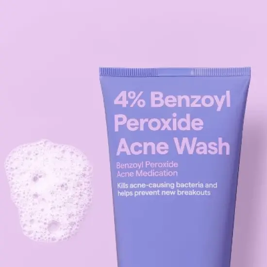Cleanser - Benzoyl Peroxide Acne Cleanser - 5.5oz - up&up&trade; image {1}