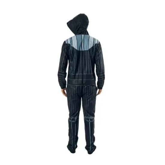 Star Wars Darth Vader Men's Onesie Costume Union Suit With Hood image {6}