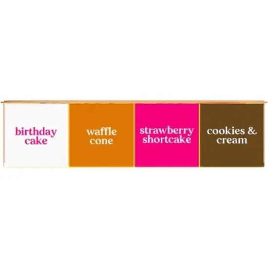 Burt's Bees Party Pack - Birthday Cake Variety - 0.6oz/4ct image {10}